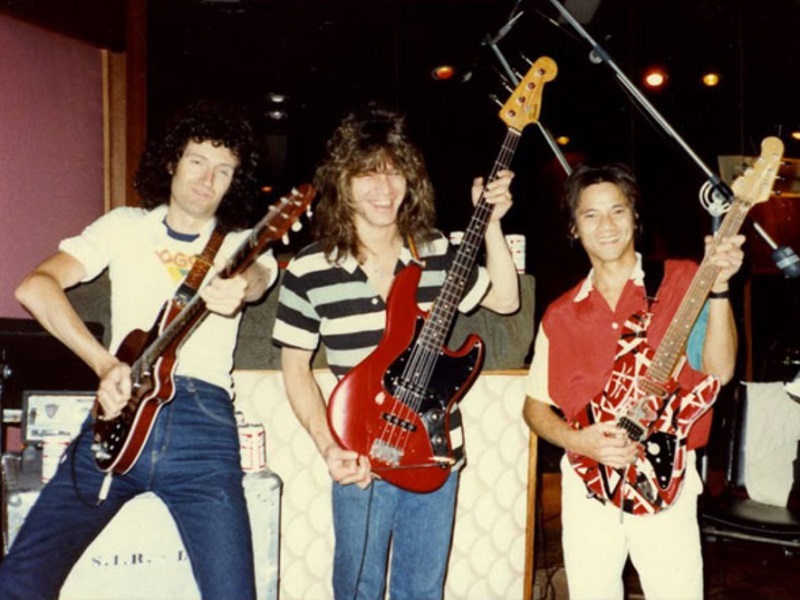 Brian May recuerda cuando grabó con Eddie Van Halen - MERCADEO POP