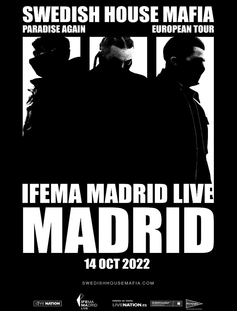 Concierto de Swedish House Mafia en Madrid en 2022 - MERCADEO POP