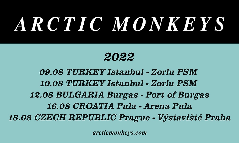 arctic monkeys conciertos 2022