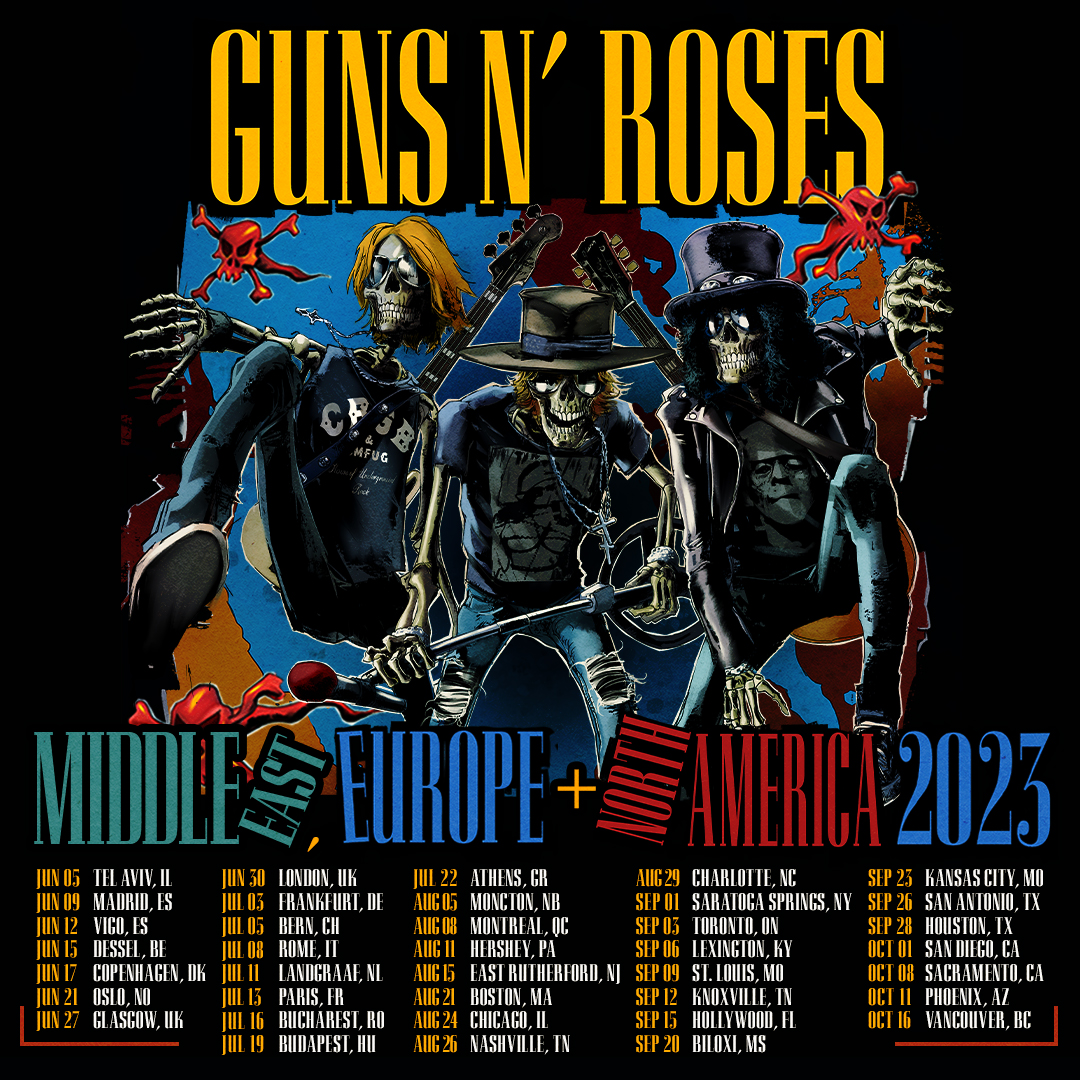 guns roses conciertos 2023